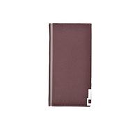 Cartera de Cuero Cartera de Cuero de Lujo para Hombre Titular de la Tarjeta de identificación Monedero Chequera Embrague Largo Bifold Cuero de PU Cuero sintético Carteras estándar (Color: Azul)