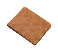 Cartera de cuero Cartera para hombre Carteras pequeñas y delgadas de cuero de lujo para hombres Titulares de tarjetas de crédito cortos de cuero Monedero Monederos de negocios Totes masculinos (