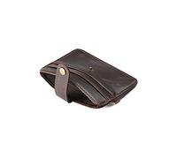 Cartera de Cuero Cartera para Hombre PU Bolso para Tarjetas de Moda Monedero Bolso Retro Tipo Bolso para Tarjetas de crédito Cartera pequeña (Color : C)