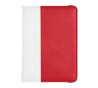 Cartera de cuero para pasaporte y tarjeta de vacunación, cartera para pasaporte de viaje, esencial e impermeable, bandera de Francia, 1 size, Moderno