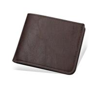 Cartera de cuero personalizada para hombres, iniciales en relieve, cartera plegable delgada personalizada con monedero, bloqueo RFID, soporte para tarjeta de crédito, regalo para él, marido, padre