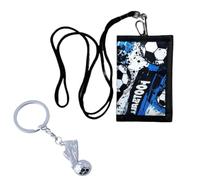 Cartera de Fútbol para Niño, Monedero de Fútbol para Niño, Regalos de Fútbol con Llavero, Cartera Plegable para Niños