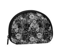 cartera de gatos negros en un jardín, lindo cartera para mujer, pequeño cartera de cambio