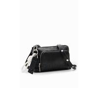 Cartera de hombro para mujer Desigual Half Logo 24 Lisa TU