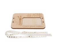 Cartera De Madera Su Primer Millón Elegante Inspiradora para Guardar Dinero Y Tarjetas Bodas (Tipo de Pareja)