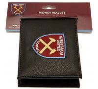 Cartera De Moneda De Equipo Deportivo De Fútbol Con Emblema De Cuero Para Hombre