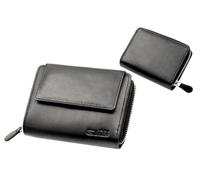 Cartera de mujer 6010, negro (piel)