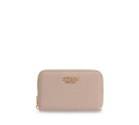GUESS Monedero Marsha SLG Medium Zip Around Wallet Light Taupe Beige