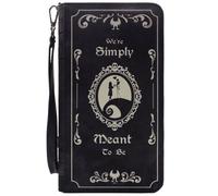 Cartera de Nightmare Before Christmas We're Simply Meant To Be Negro
