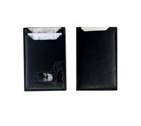 Cartera de piel para hombre y mujer - Portatarjetas con corte facial, ojos de superhéroe para papá, marido, novio - Regalo perfecto para el día del padre, cumpleaños y Navidad, negro, 3, 1, Casual