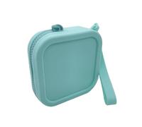 Cartera de silicona - Pequeño bolsillo con cremallera, suave y flexible, organizador de cambios, de almacenamiento impermeable ligera | de cosméticos para monedas, tarjetas, llaves