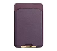 Cartera de teléfono para pegar, billetera de teléfono móvil | Bolsillo de teléfono de cuero PU multifuncional ligero,Portatarjetas, carteras de teléfono móvil y estables para telep, morado, Se référer