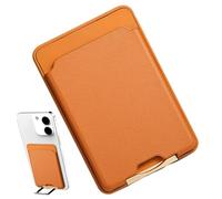 Cartera de teléfono para pegar: bolsillo ligero para pegar para teléfono multifuncional | Portatarjetas, billeteras de teléfono móvil y estables para teléfonos de la mayoría de marcas, marrón, Se