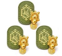 Cartera de Tortuga afortunada Encanto Bolso de Moneda de Oro (Verde)