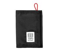 Cartera de tres pliegues, Negro -