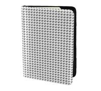 Cartera de viaje con estampado de escorpión de 5.5 pulgadas, elegante, para documentos de viaje, almacenamiento seguro para viajeros