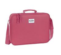 Blackfit8 Cartera Extraescolares Fresa, 380x60x280mm
