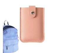 Cartera extraíble para tarjetas, 6 ranuras, versátil, delgada, con botón de presión, elegante tarjetero de , cartera extraíble para tarjetas de membresía, tarjetas de identificación y cartera con