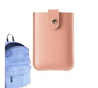 Cartera extraíble para tarjetas de crédito portátil y delgada con botón de presión, cartera para tarjetas de membresía, tarjetas de identificación, cartera de botón para mujeres y hombres Dudok