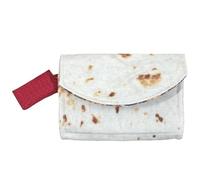 Cartera genérica Burrito, elegante cartera de piel con cierre a presión de 4,5 pulgadas, cartera de piel de moda, múltiples ranuras para tarjetas, compacta unisex para mujeres y h, multicolor, S