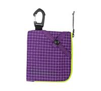 Cartera genérica para tarjetas de crédito con cierre de cremallera, cierre de pasaporte compacto - para tarjetas de visita de bolsillo | para él y familiares, morado, Se référer au
