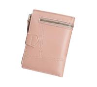 Cartera grande para hombre, sin compartimento para monedas, diseño multicolor, opcional con capas, billetera para hombre, gran pasaporte, Rosa., talla única