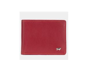 Cartera horizontal Braun Büffel Golf 8CS RFID Rojo