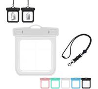 Cartera impermeable para natación, pequeña bolsa impermeable para llaves, IPX8, resistente al agua, funda para llavero de coche, bolsa seca, soporte de bolsillo con cordón para tarjeta de