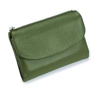 Cartera Joyfullygo Unisex De Piel De Guijarro, Cartera Corta De 5,3 Pulgadas con Clip para Billetes, Bolso De Man(Set 6)