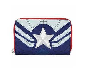 Cartera loungefly marvel falcon capitán américa cosplay