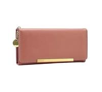 Cartera Mujer PequeñA Cartera de Mujer, Monedero Largo, Bolso de Mano, Gran Capacidad, Tarjetero(Pink)