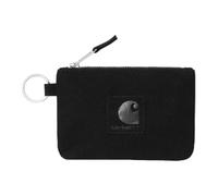 Cartera Negra Carhartt Artificial Suede Zip Wallet Black