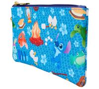 Disney By Loungefly Portafoglio Lilo & Stitch Camping Cuties Aop Wristlet Lounge