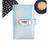 Cartera para Ahorro de Dinero - PU 17.8x10.9 cm | Carpeta de Ahorro de Dinero con Bloqueo de Contraseña Libreta de de 100 Sobres | Planificador de presupuesto para el desafío de en efect