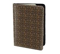 Cartera para documentos de viaje con estampado de ciervos y ciervos de 5.5 pulgadas, elegante, para guardar documentos de viaje