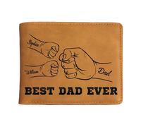 Cartera para el día del padre, billetera multiranura para hombre | Billetera tarjetero - Cartera multiranura para tarjetas estilo corto para el día del padre Accesorio para hombre con más s, marrón,