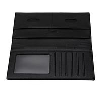 Cartera para hombre, ideal para tarjetas postales y notas, para el día del padre, padre, marido, a la moda, Black