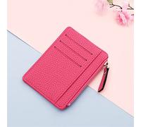 Cartera para hombre Pequeño crédito de moda IDENTIFICACIÓN Billetera de cuero delgada de cartas con bolsillo de bolsillo de bolsillo de bolsillo de bolsillo for hombres mini mujeres negocios de negoci