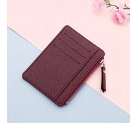 Cartera para hombre Pequeño crédito de moda IDENTIFICACIÓN Billetera de cuero delgada de cartas con bolsillo de bolsillo de bolsillo de bolsillo de bolsillo for hombres mini mujeres negocios de negoci