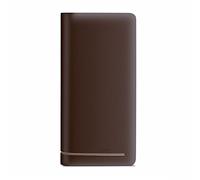 Cartera para Hombre Tarjetero Largo Monedero Masculino Cremallera Cartera de Cuero de Piel de Vaca de Gran Capacidad para Hombres (Color: B Tamaño: Talla única)