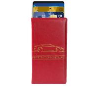 Cartera para licencia de conducir, permiso de coche y titular de seguro, funda de poliuretano para documentos, tarjetas, carnet de conducir