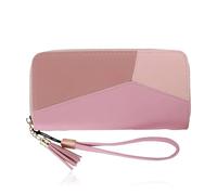 Cartera para Mujer, 1 Piezas Carteras de Mujer Confeccionadas en Piel Sintética Lisa y Suave, Best Monederos Mujer Cartera de Mujer de Gran Capacidad de Cuero de Mujer
