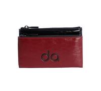 Cartera para Mujer DON ALGODON Lodi en Piel sintética Burdeos con Cremallera.