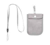 Cartera para sujetador, discreta cartera de viaje con almacenamiento seguro, carteras ligeras para mujer, lavable, bolsa de viaje encubierta, ideal para protección oculta de dinero en efectivo e