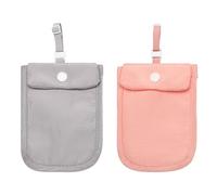 Cartera para Sujetador Undercover - de Almacenamiento pequeña con Solapa para Ropa Interior Lavable para Mujer de Nailon para Viajes | Monedero Ligero para Llaves, se Adapta a la mayoría de Tama