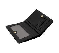 Cartera Para Tarjetas - Carteras Delgadas De Cuero Plegables Dobles | Carteras para Tarjetas de Visita - Para Organización De Dinero Monedas Y Efectivo Para Mujeres En Viajes Negocios Y Cumpleaños