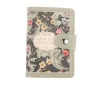 Cartera para tarjetas de crédito para mujer, de piel sintética, mini con cremallera, bloqueo RFID, soporte para tarjetas IC/identificación, funda extraíble para tarjetas de visita, un color, A2