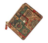 Cartera para tarjetas de crédito, tarjetero para mujer,Cartera para mujer Tarjetero floral vintage | Carteras de pequeñas marrones para artículos pequeños, efectivo, licencia de conducir, tarjet