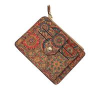 Cartera para tarjetas de crédito, tarjetero para mujer,Tarjetero Cartera floral vintage | Carteras de mujer pequeñas marrones para artículos pequeños, efectivo, licencia de conducir, tarjetas de ident