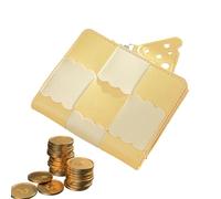 Cartera pequeña de Monedas, Cartera de Cambio | Monedero con Cremallera - Llavero, Bolsa de Monedas de, Bolsa para Tarjetas de crédito de voy, Amarillo, Se référer au descriptif, Consulte la